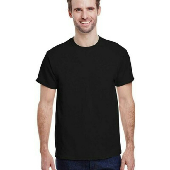 black and white male t-shirt - Picture 1 of 2